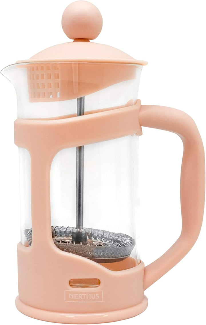 NERTHUS Presă franceză Presă franceză de cafea 350 Ml, Pp/ Sticlă borosilicată/Ss, negru