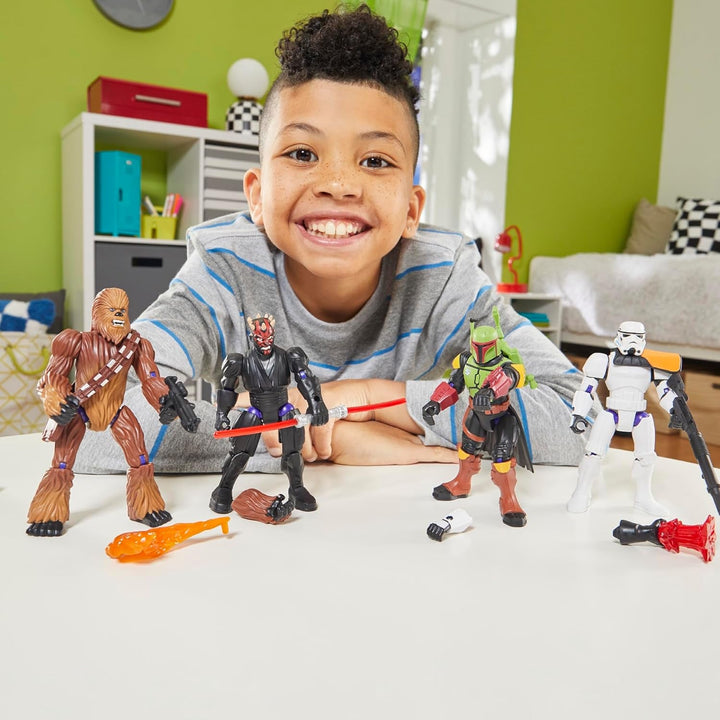 Star Wars Mixmashers Darth Vader Personalizabil Mix-And-Match Deluxe Action Figure & Accesorii