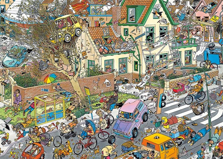 The Storm + The Safari, puzzle jigsaw 1000 piese adulți X 2