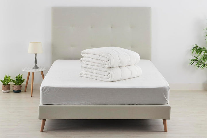 Degrees Home - 4 Estaciones - Plapumă nordică, 180 Cm, 2 plapume. Iarna: Fibre 270 G/M2; Vara 170 Gr/M2-260X240 Cm