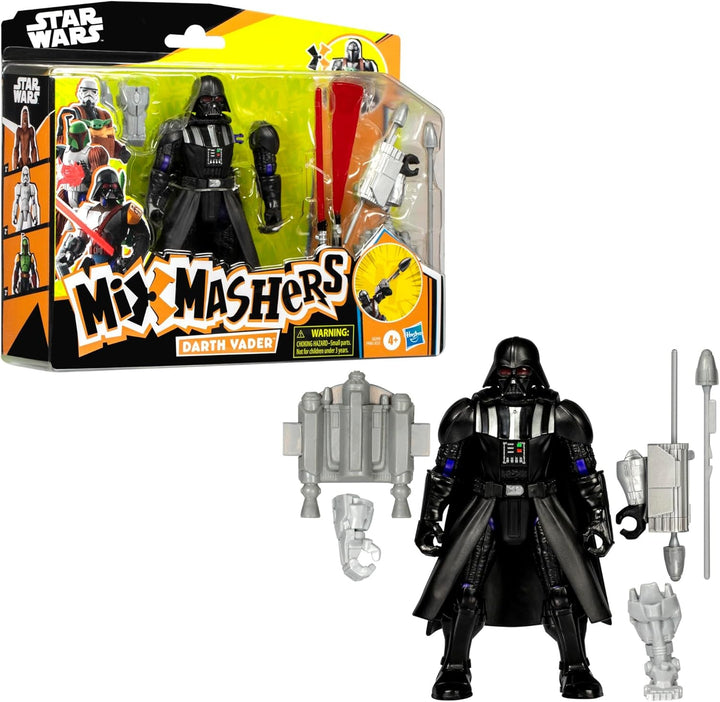 Star Wars Mixmashers Darth Vader Personalizabil Mix-And-Match Deluxe Action Figure & Accesorii