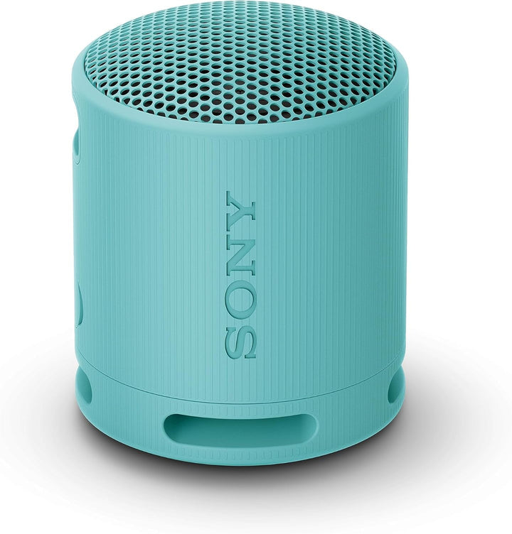 Sony SRS-XB100 - Difuzor Bluetooth wireless, portabil, ușor, compact, în aer liber, de călătorie, durabil, rezistent la apă și praf IP67, baterie de 16 ore, curea de transport, mâini libere, negru