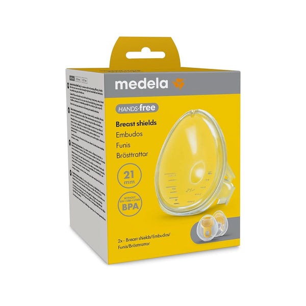 Medela Hands-Free Brusthauben, 2 X Brusthauben, Bpa-Frei, Medela Zubehör Für Hands-Free Milchpumpe, Zubehör Für Hands-Free Auffangschalen