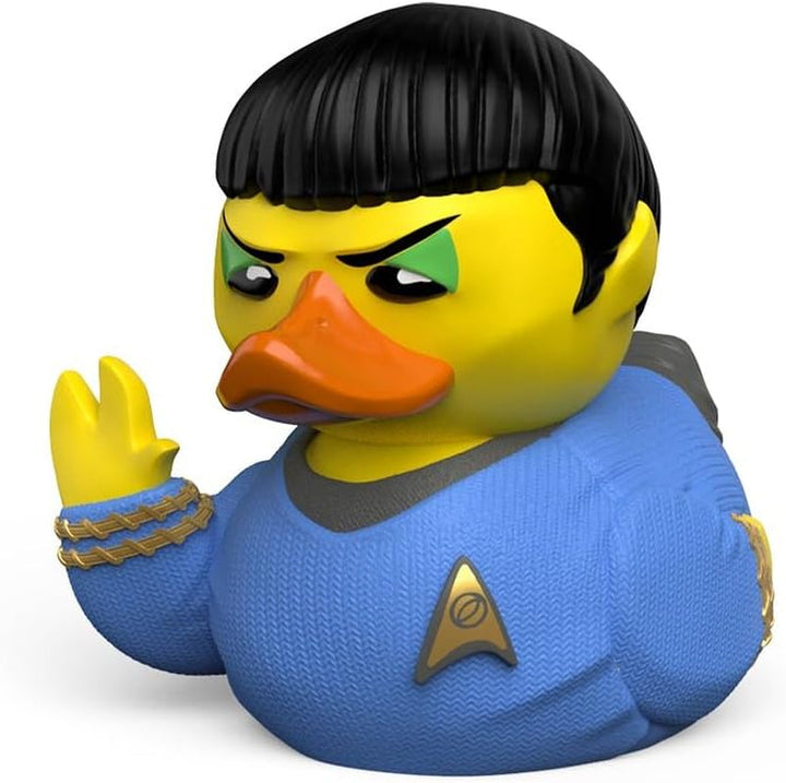 TUBBZ Boxed Edition Spock figurină de colecție cu rață de cauciuc din vinil - Marfă oficială Star Trek - TV, filme și jocuri video