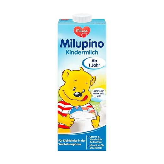 Milupino milk milk ready to drink (6x1l), from 1 year, for young children in the growth phase