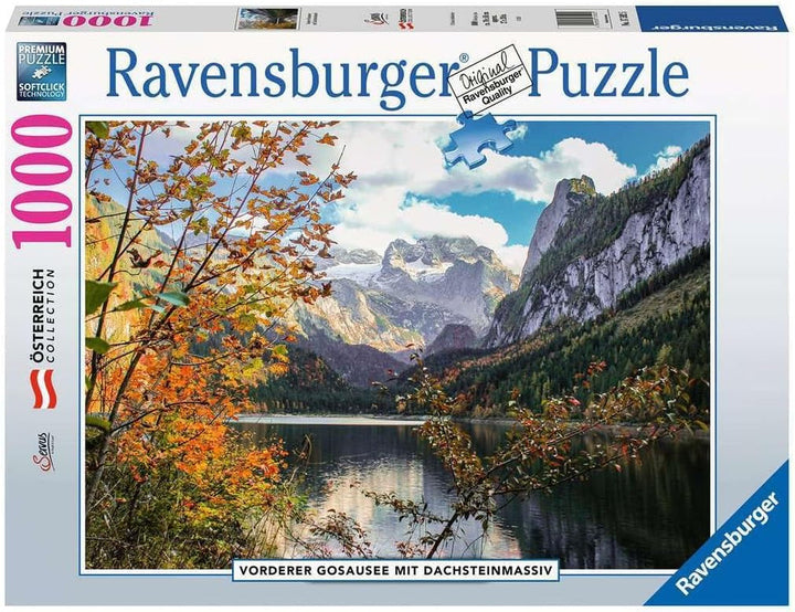 Ravensburger Puzzle 12000834 - Vorderer Gosausee - puzzle jigsaw de 1000 de piese pentru adulți cu vârsta peste 14 ani