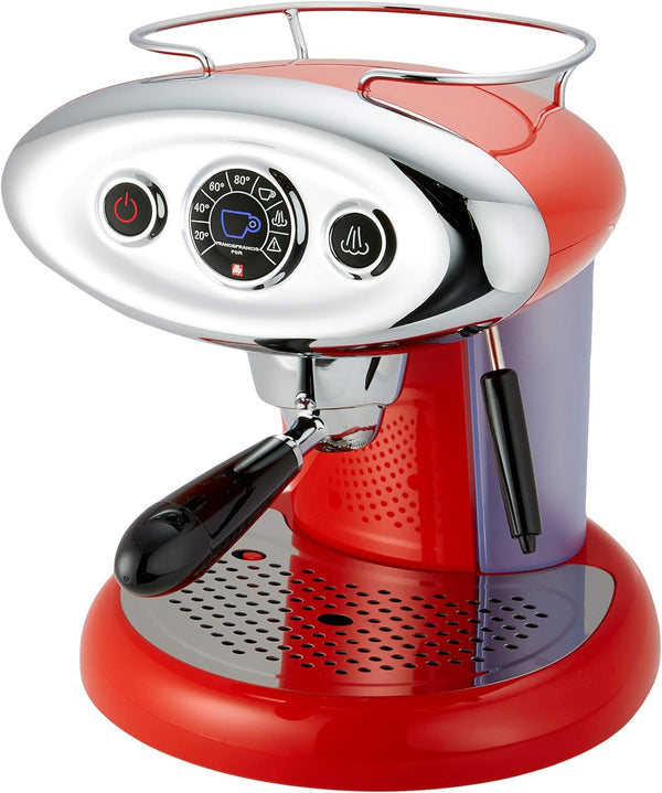 Cafea Illy, aparat de cafea pentru capsule Iperespresso X7.1 roșu