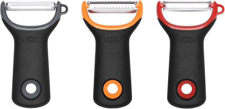 OXO Good Grips Schäler / Peeler Mit Julienne-Funktion, Schwarz