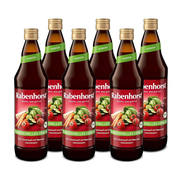 RABENHORST (6 X 700ml) - Suc de legume de înaltă calitate din diferite legume