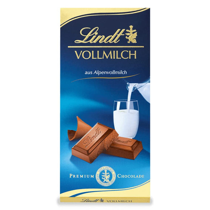 Lindt Schokolade Vollmilch Ohne Zuckerzusatz | 100 G Tafel | Feinste Und Ohne Gluten | Schokoladengeschenk