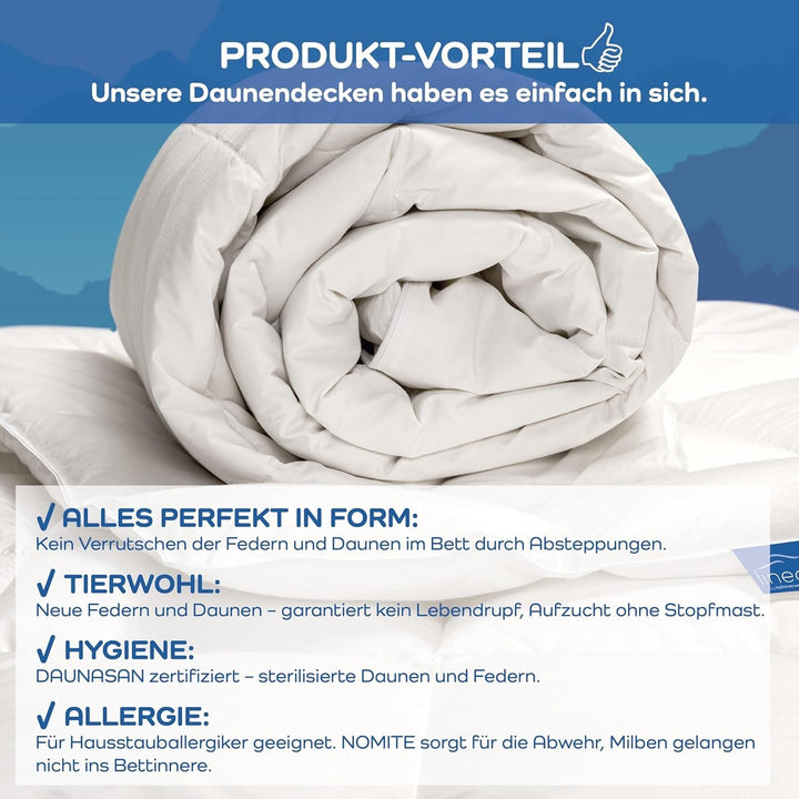 Plapumă confort, (90 puf / 10 pene), alb, 155 X 220 Cm Plapumi si pilote Naty Shop