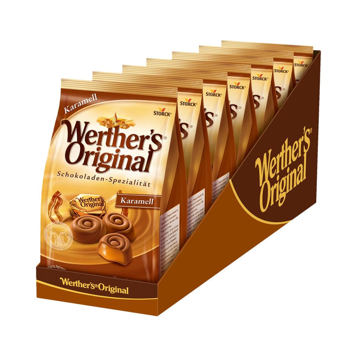 Werther’S Original Blissful Caramel Bites Crunchy – Knusprig-Luftige Kugeln Mit Malz Umhüllt Von Sanft-Cremigem Werther’S Karamell – 1 X 140G