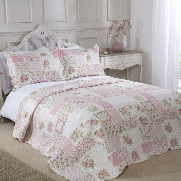 Emma Barclay, 100% Polyester Cotswold Tagesdecke FÃ¼r Einzelbett, Rosa, Rose