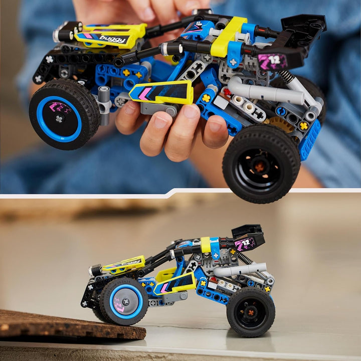 LEGO Technic Offroad Racing Buggy, jucărie auto pentru copii, kit pentru a construi o mașină de curse Buggy, cadou pentru băieți și fete de 8 ani, model mașină de raliu 42164