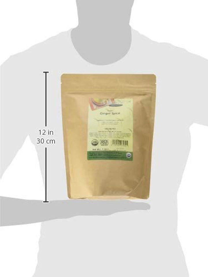 Organics, Ginger Spice, Loose Leaf Tea, 16-Ounce Bag Tea USA Naty Shop
