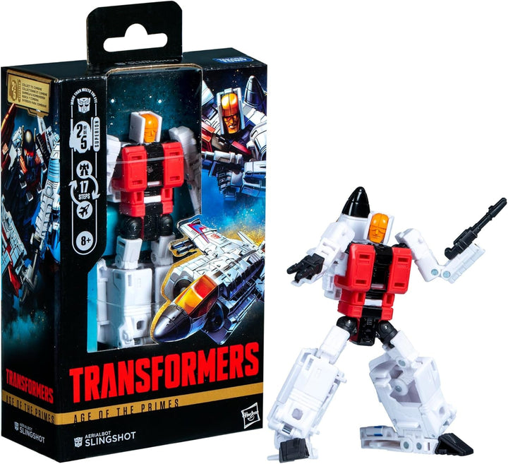 Transformers Age of the Primes Deluxe-Class Aerialbot Slingshot Action Figure