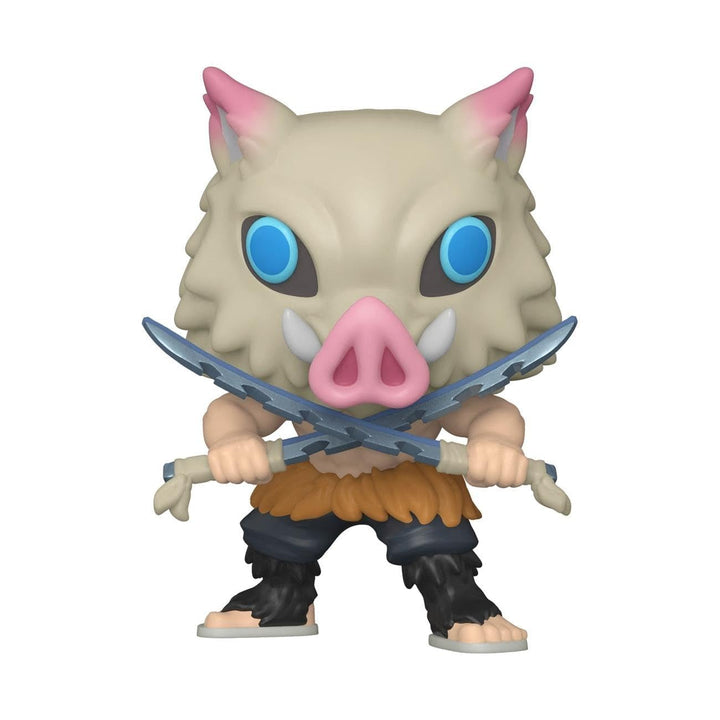 Funko Pop! Animation: Demon Slayer - Inosuke Hashibira - Figurină de colecție din vinil - Idee de cadou - Marfă oficială - Jucării pentru copii și adulți - Fanii anime - Figură model pentru colecționari
