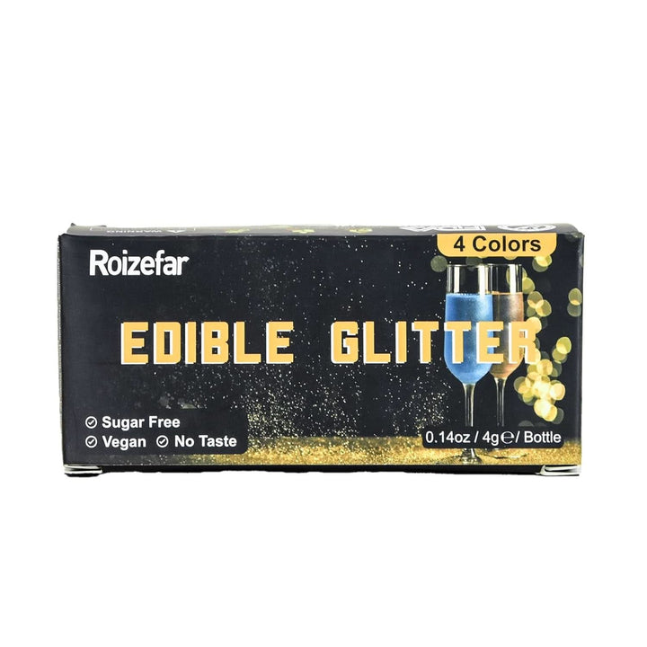 Glitter comestibil, diverse culori si cantitati