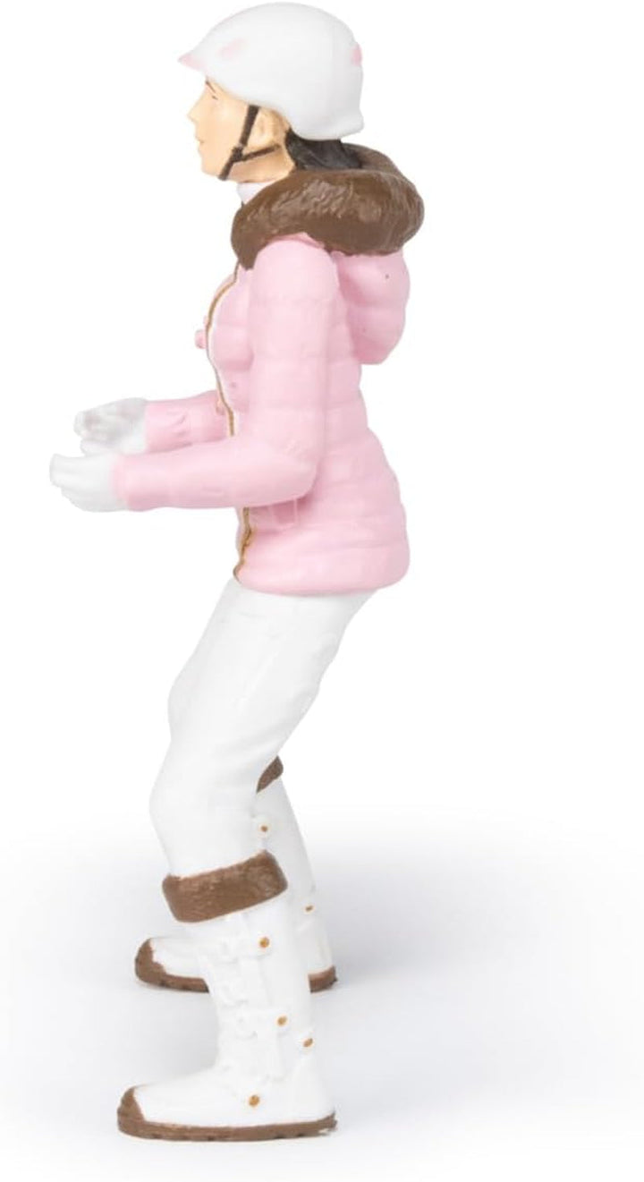 PAPO - Horse figure - Rider Fashion Winter, pasiune pentru călărie, jucărie pentru copii de la 3 ani.