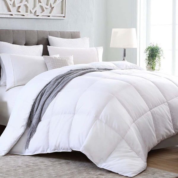 Kingsley Trend Alternative White Down Quilt For All Seasons, All Season, King Size Duvet (2.6 M X 2.3 M), moale, lavabil la mașină