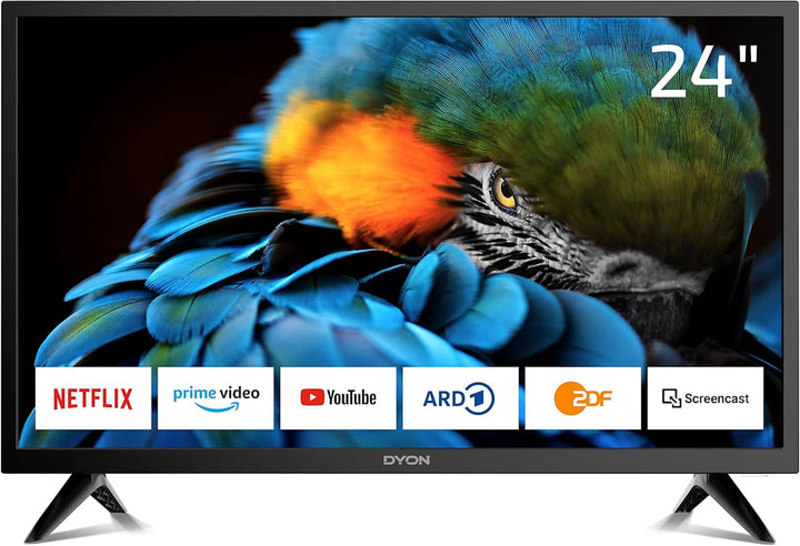 DYON Smart 43 VX 108 Cm (43 Zoll) Fernseher (Full-Hd Smart TV, HD Triple Tuner (DVB-C/-S2/-T2), App Store, Prime Video, Netflix, Youtube, DAZN, Disney+) [Mod. 2022], Schwarz
