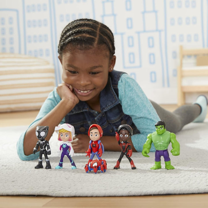 Hasbro Spidey and His Amazing Friends Masked Heroes Multipack, figuri de acțiune înalte de 10 cm, pentru copii cu vârsta peste 3 ani F1486 Action figures Naty Shop