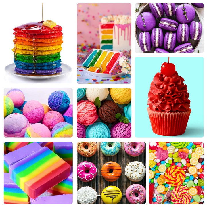 Lebensmittelfarbe Gel - 150G Konzentrierte Gel Lebensmittel Farben Zum Backen, Kuchen Dekorieren, Kekse Und Macaron - Zuckerfrei Food Coloring Für Getränken, Osterei, DIY Seifen Und Basteln (Weiß)