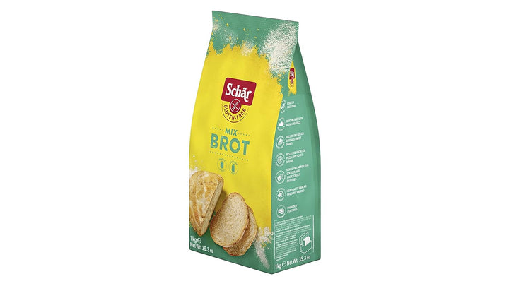 Mix B - Brot Mix Backmischung Glutenfrei 1Kg, 10Er Pack