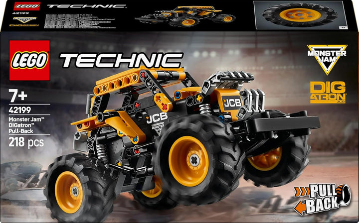 LEGO Technic Monster Jam Digatron, set de joacă Monster Truck pentru copii, jucării de construit pentru copii, băieți și fete de la 7 ani, idei de cadouri pentru fanii Monster Trucks și Motorsport 42199