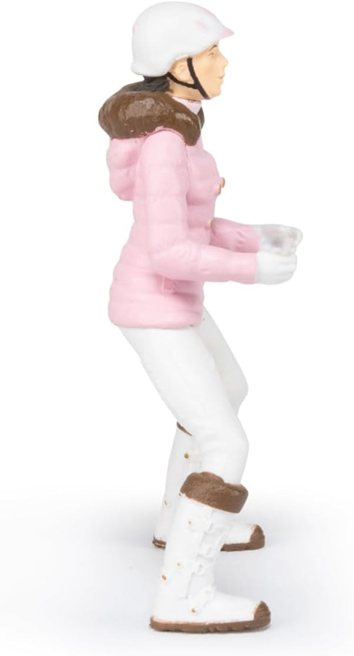 PAPO - Horse figure - Rider Fashion Winter, pasiune pentru călărie, jucărie pentru copii de la 3 ani.