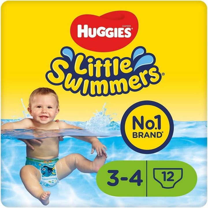 Huggies Little Swimmers Einweg-Schwimmwindeln, Größe 5 – 6 – 33 Hose Total