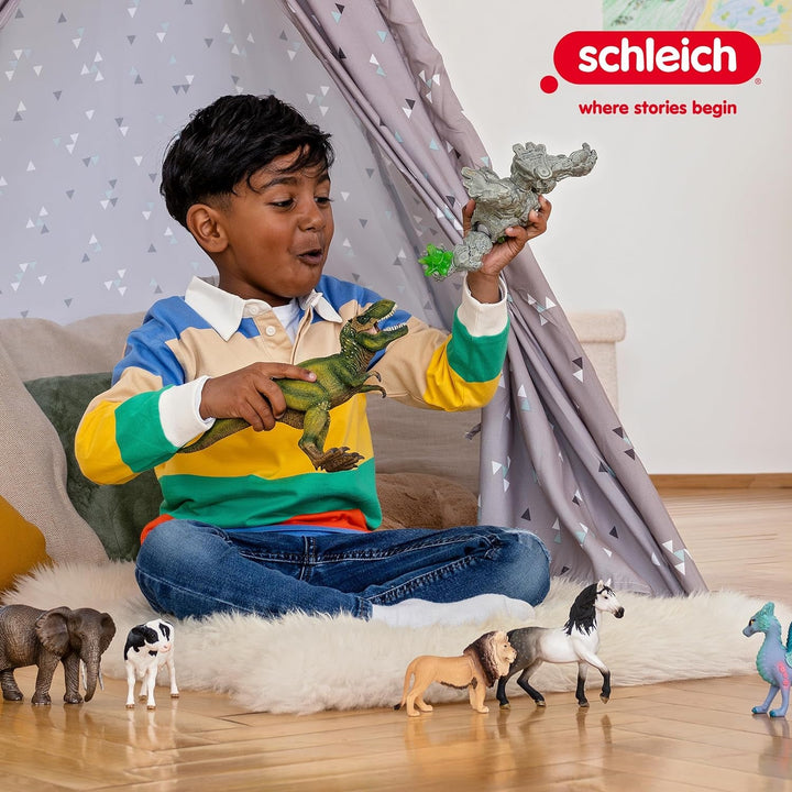 Schleich ELDRADOR CREATURES | Jungle Ruler 70151 | ELDRADOR Schleich Monster Play Figure With Rotatable Head And Movable Arms | Cadou minunat pentru copii | De la 7 ani | 14 X 7 X 114 Cm