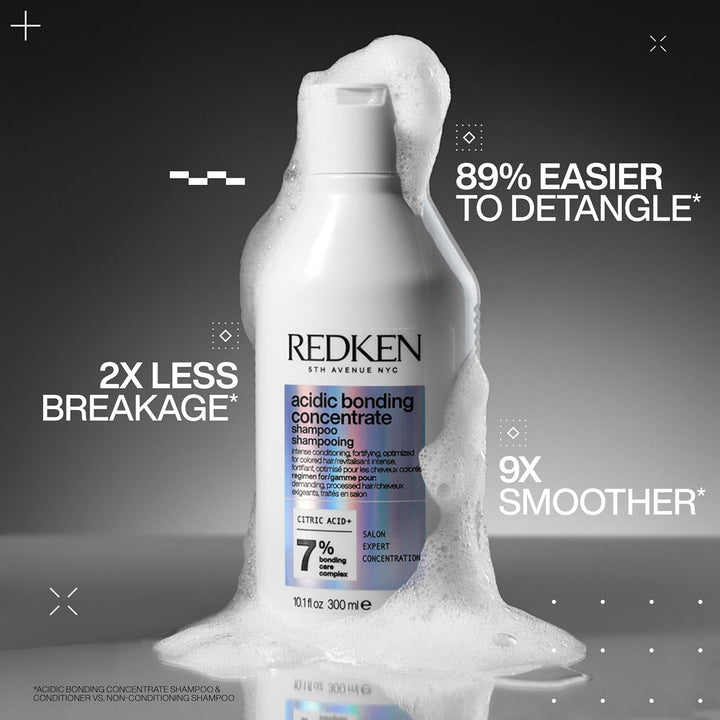 Redken Pflegendes Haarshampoo Mit Intensivem Schutz Vor Farbverlust, Konzentrierte All-In-One Formel, Acidic Bonding Concentrate Shampoo