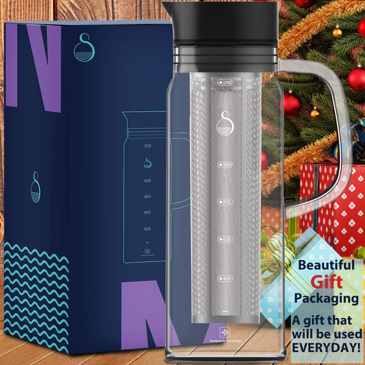 SAMBANGAN Cold Brew Coffee Maker, filtru de cafea Cold Brew Coffee Maker