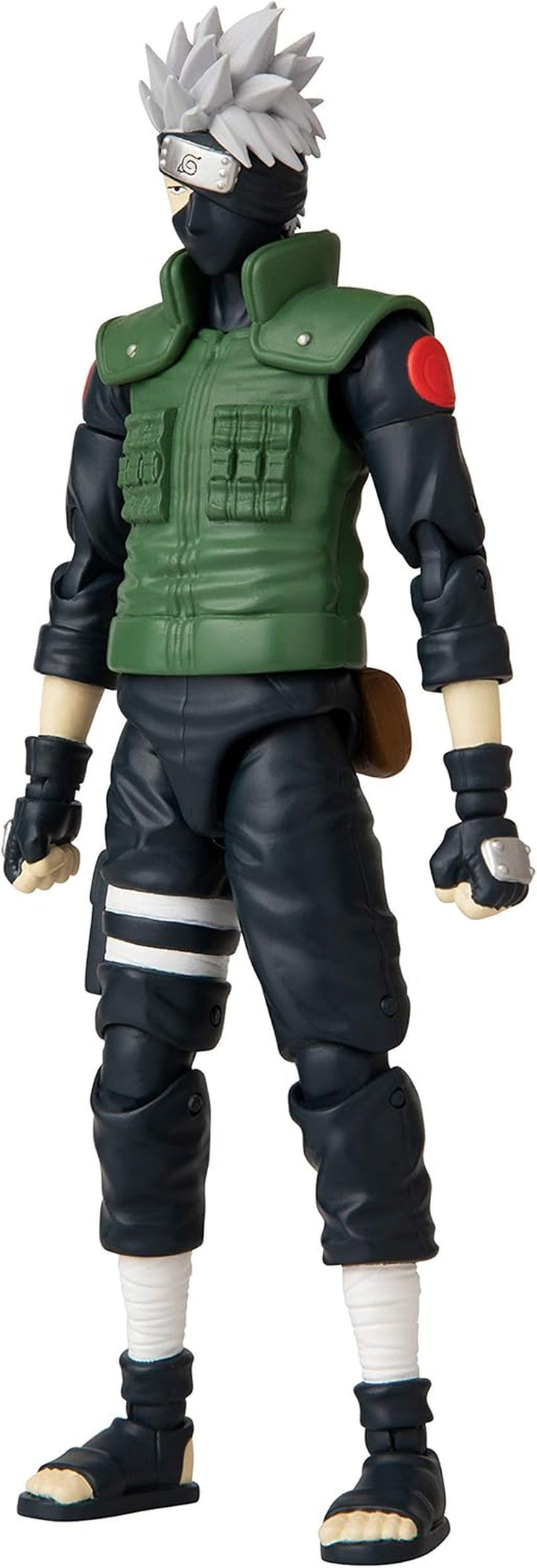 Bandai - Anime Heroes - Naruto Shippuden - Anime Hero Figures 17 Cm - Kakashi Hatake - Licență oficială - Figura articulată Kakashi - 36903