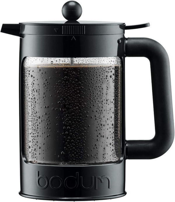 Bodum K11683 - 01 filtru de cafea cu boabe Cafea înghețată Plastic negru 12,5 X 20 X 22,7 cm 1,5 L