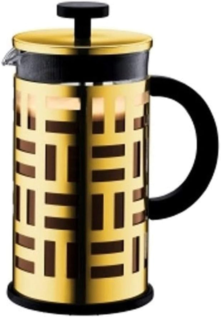 Bodum EILEEN Cafetieră (sistem French Press, filtru permanent din oțel inoxidabil, 1,0 litri) cupru, cupru