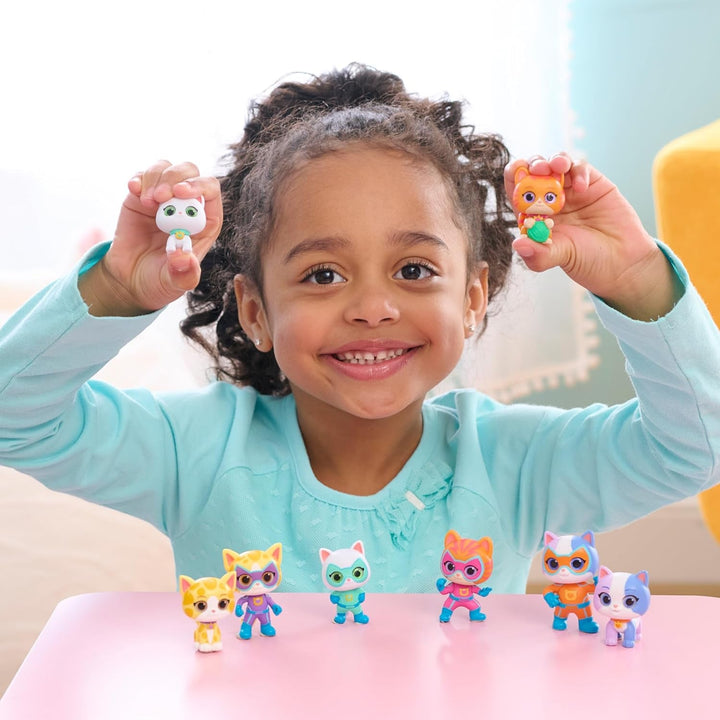 Just Play Disney Junior Superkitties figurine de colecție, jucărie pentru copii de la 3 ani