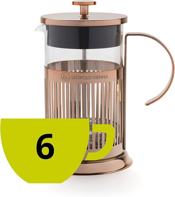 LEOPOLD filtru de cafea IN1519, Inoxidable, de culoare cupru, 121X169X200Mm