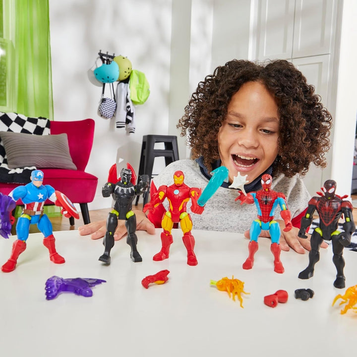 SPIDER-MAN Mixmashers Marvel Mix-And-Match Figura de acțiune și accesorii Action figures Naty Shop
