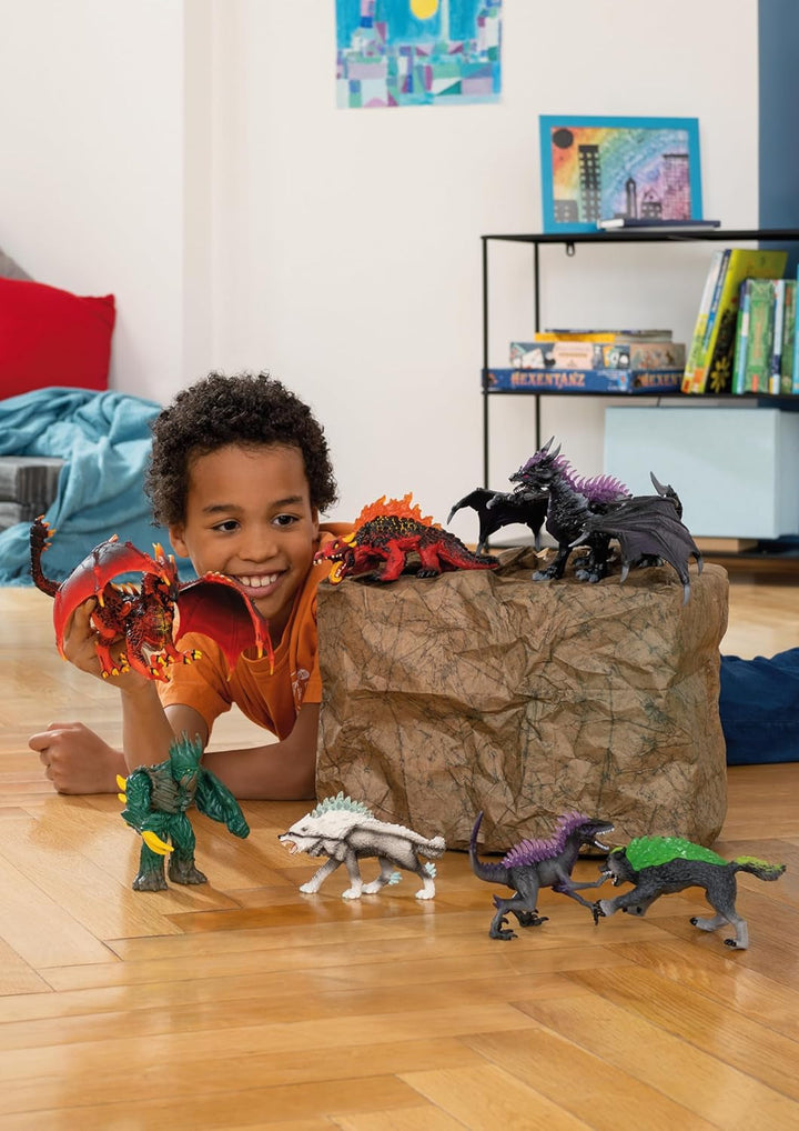 Schleich ELDRADOR CREATURES | Jungle Ruler 70151 | ELDRADOR Schleich Monster Play Figure With Rotatable Head And Movable Arms | Cadou minunat pentru copii | De la 7 ani | 14 X 7 X 114 Cm