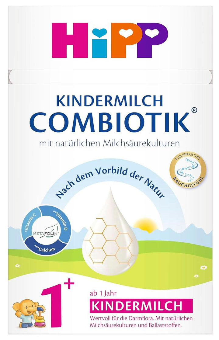 Hipp Milchnahrung Combiotik Kindermilch BIO Combiotik 1+, 4Er Pack (4X600G)