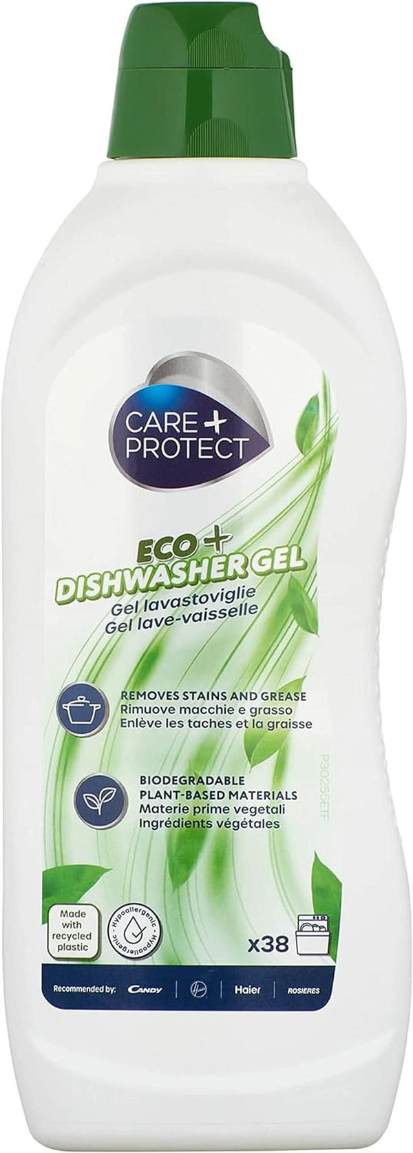 CARE + PROTECT - Gel ecologic pentru mașina de spălat vase, hipoalergenic, 650 ml