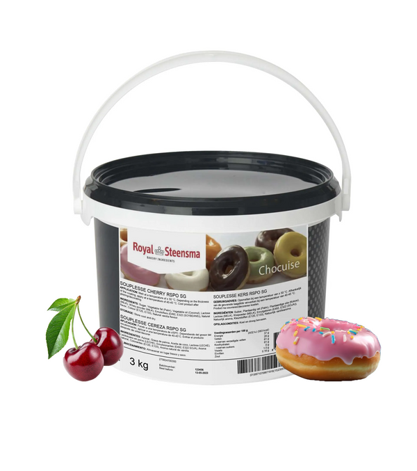 Souplesse glaze cherries RSPO/sg 3kg