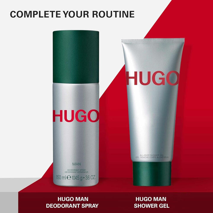 HUGO MAN, Gel de duș, aromat și revigorant cu balsam de brad, bărbați, 200 ml