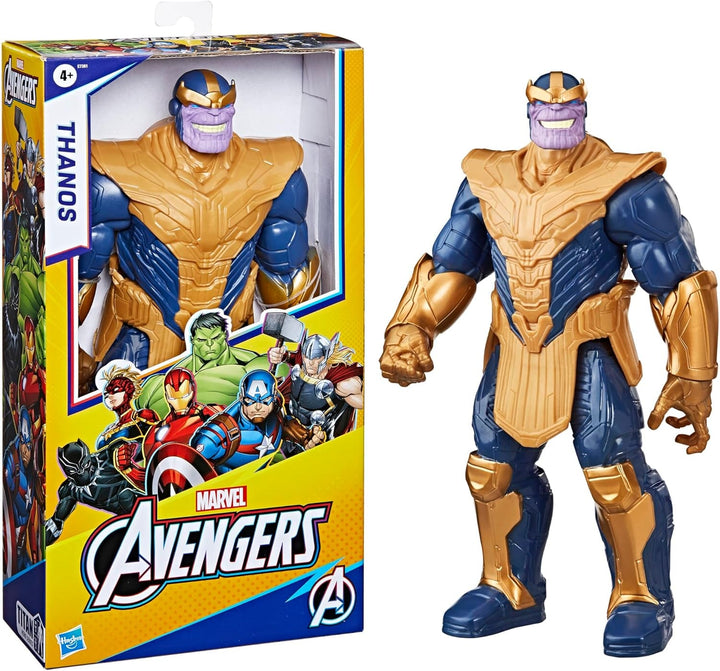 Marvel Avengers Titan Hero Series Deluxe Thanos figurină de acțiune, maro