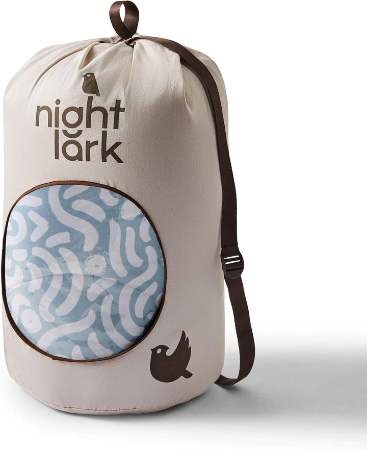 Night Lark Coverless Duvet Super King 6 Tog Spring Summer - Abstract Waves. Cuvertură super moale, confortabilă și ușoară. Se spală la mașină și se usucă rapid, toate într-un set de fețe de pernă reversibile