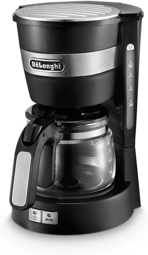 De'Longhi ICM 14011.BK Cafetieră cu filtru (650 W) Negru