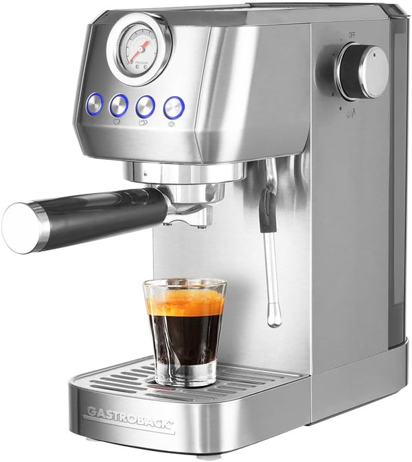 GASTROBACK #42721 Design Espresso Piccolo Pro, argintiu
