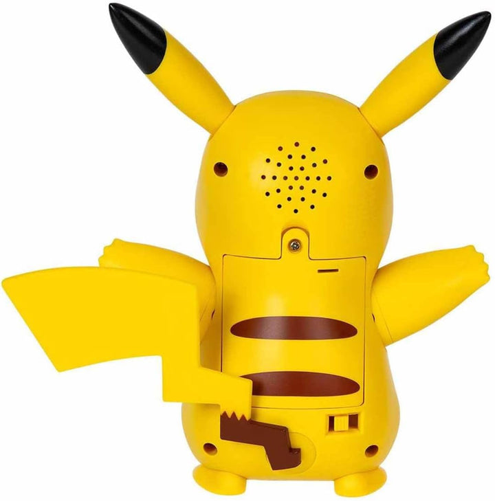 Pokémon PKW3330 - Deluxe My Partner Pikachu, Pikachu oficial cu lumină, sunet și mișcare